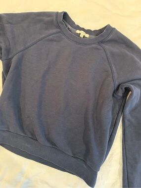 Z Supply Classic Women's Navy Vintage Look Sweatshirt
